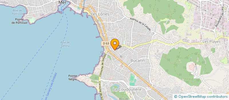 localisation de l'entreprise MADAME NATALIA BOGDANOVA à SIX-FOURS-LES-PLAGES