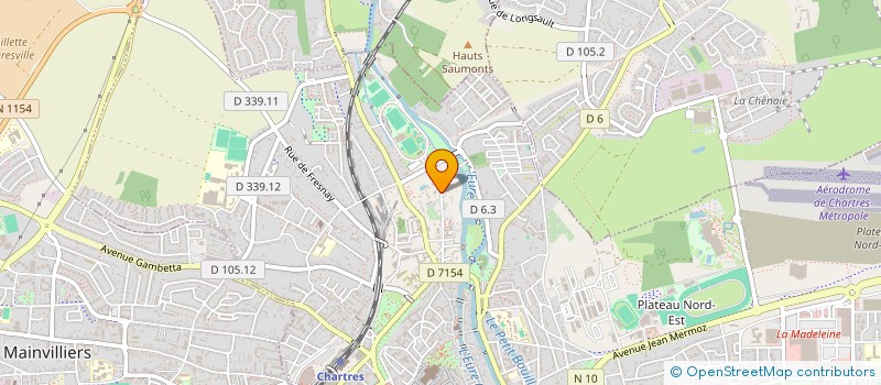 localisation de l'entreprise MADAME NATALIA BUCATARI à CHARTRES