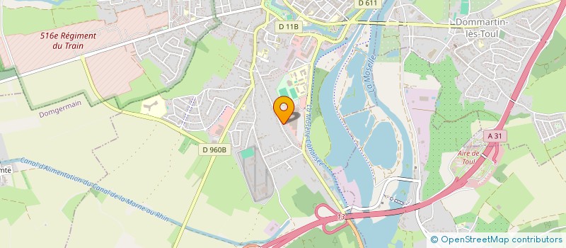 localisation de l'entreprise MADAME NATALIA CHIZHEVA  TOUL