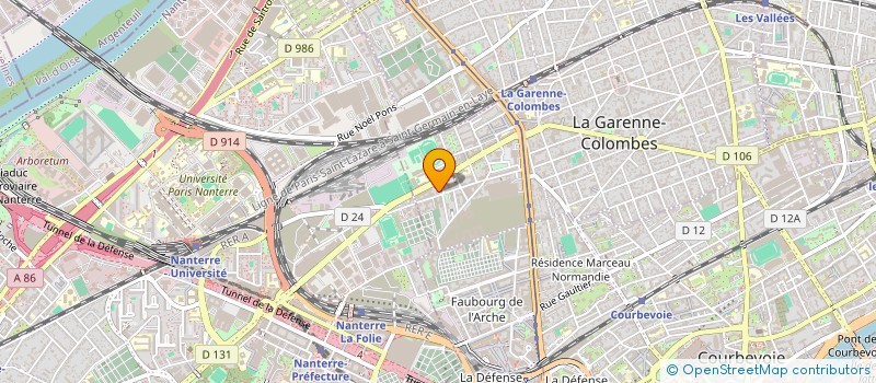 localisation de l'entreprise MADAME NATALIA CORDOBA à LA GARENNE-COLOMBES