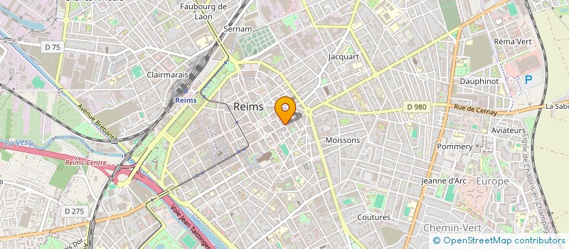 localisation de l'entreprise MADAME NATALIA DIALEKTOVA  REIMS