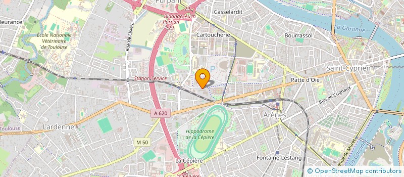 localisation de l'entreprise MADAME NATALIA DIAZ SANZ à TOULOUSE