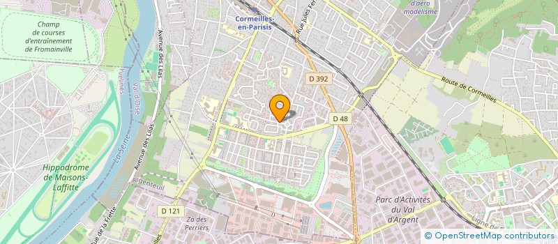 localisation de l'entreprise MADAME NATALIA DUBOVITSKAIA à CORMEILLES-EN-PARISIS