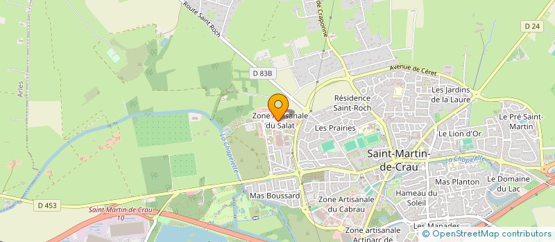 localisation de l'entreprise MADAME NATALIA FRISCIA à SAINT-MARTIN-DE-CRAU
