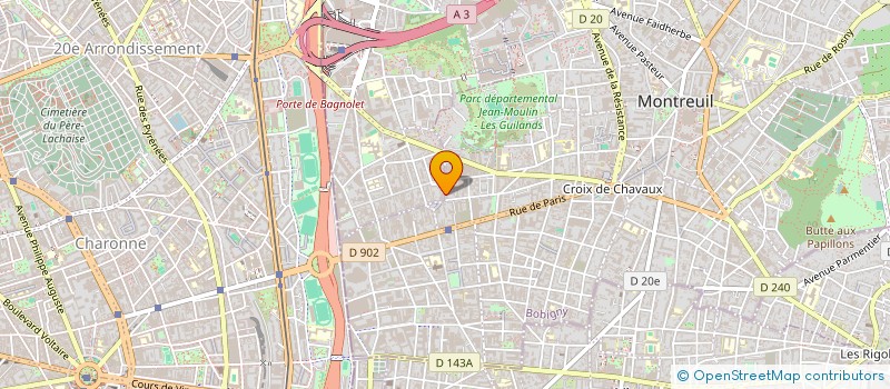 localisation de l'entreprise MADAME NATALIA GALLEGO à MONTREUIL