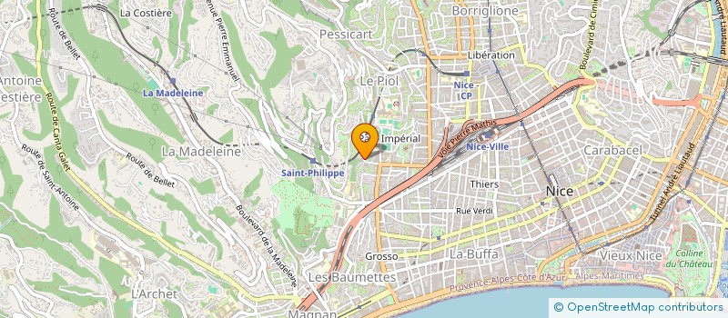 localisation de l'entreprise MADAME NATALIA GARCIA PISARRO à NICE