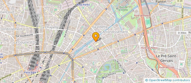 localisation de l'entreprise MADAME NATALIA GOROZHANTSEVA  PARIS