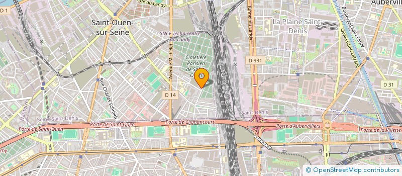 localisation de l'entreprise MADAME NATALIA GRGONA à SAINT-OUEN-SUR-SEINE