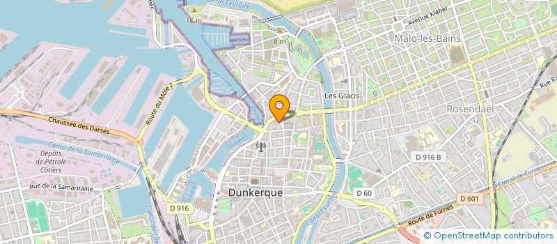 localisation de l'entreprise MADAME NATALIA GUERACIMOVA à DUNKERQUE