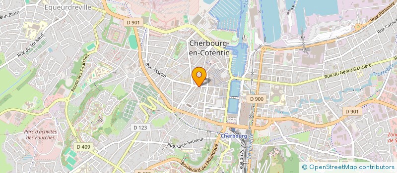 localisation de l'entreprise MADAME NATALIA HUSIEVA à CHERBOURG-EN-COTENTIN