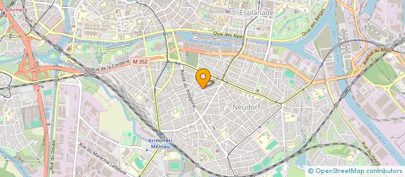 localisation de l'entreprise MADAME NATALIA KABIESZ à STRASBOURG