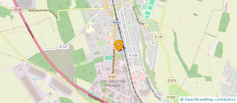 localisation de l'entreprise MADAME NATALIA KAWIECKI  MERU