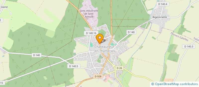 localisation de l'entreprise MADAME NATALIA KILINA à CHATEAUNEUF-EN-THYMERAIS
