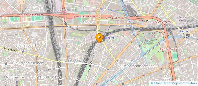 localisation de l'entreprise MADAME NATALIA KOSTALOVA  PARIS