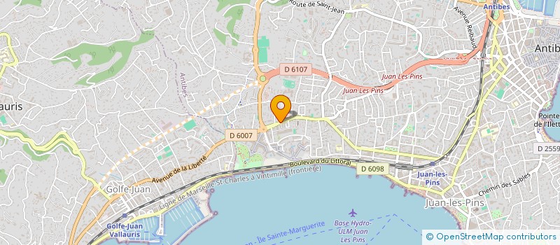 localisation de l'entreprise MADAME NATALIA KUZNETSOVA  ANTIBES