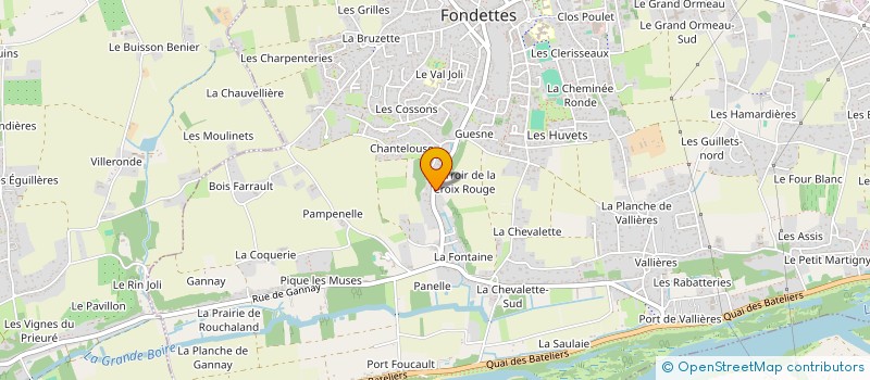 localisation de l'entreprise MADAME NATALIA LINO TORRES  FONDETTES