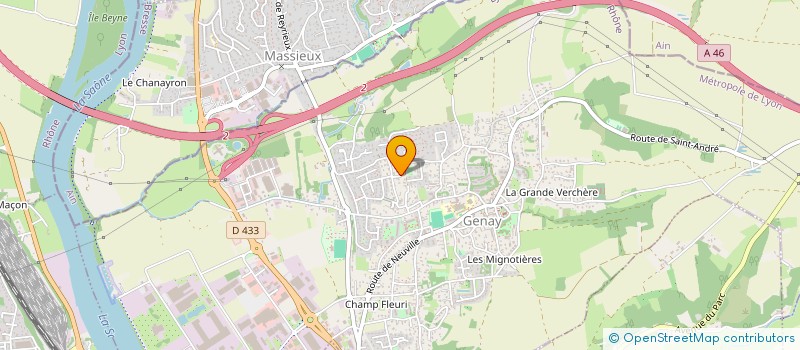 localisation de l'entreprise MADAME NATALIA MACIEIRA  GENAY