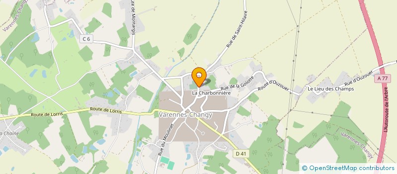 localisation de l'entreprise MADAME NATALIA MARCHIS  VARENNES-CHANGY