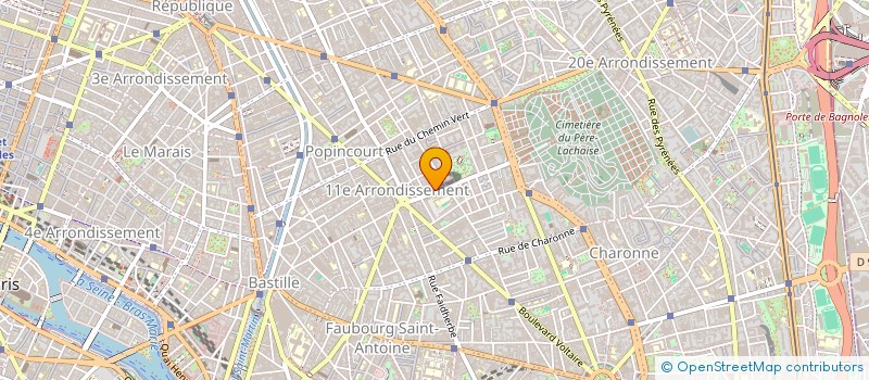 localisation de l'entreprise MADAME NATALIA MARRERO CASTRO  PARIS