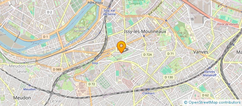 localisation de l'entreprise MADAME NATALIA MASSIOUKOVA à ISSY-LES-MOULINEAUX