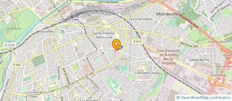 localisation de l'entreprise MADAME NATALIA-MIHAELA PAUN à CAEN