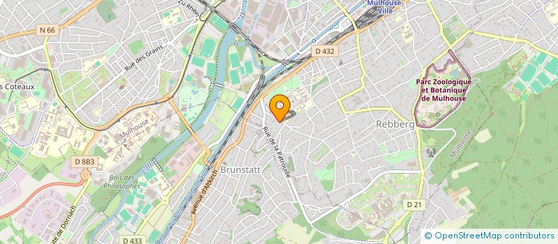 localisation de l'entreprise MADAME NATALIA MOLODTZOVA à MULHOUSE