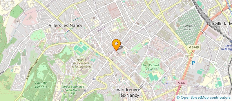 localisation de l'entreprise MADAME NATALIA MORALES DAVILA  VANDUVRE-LES-NANCY