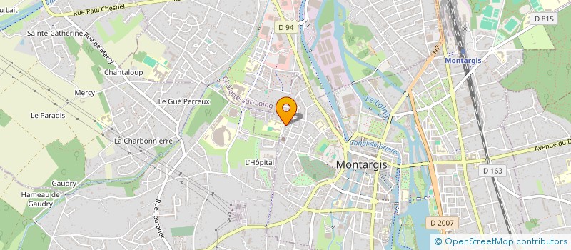 localisation de l'entreprise MADAME NATALIA NAZARENKO à MONTARGIS