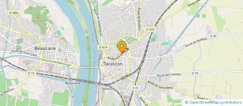 localisation de l'entreprise MADAME NATALIA PANIKOVA  TARASCON