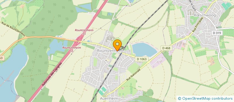 localisation de l'entreprise MADAME NATALIA RADANOVIC  ROUNTZENHEIM-AUENHEIM