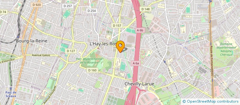 localisation de l'entreprise MADAME NATALIA SHAPKINA  L'HAY-LES-ROSES