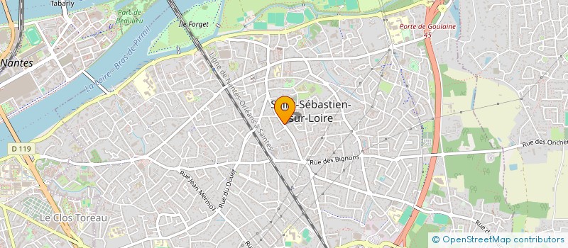 localisation de l'entreprise MADAME NATALIA SMIRNOVSKAIA à SAINT-SEBASTIEN-SUR-LOIRE