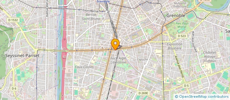 localisation de l'entreprise MADAME NATALIA SOLECKA  GRENOBLE