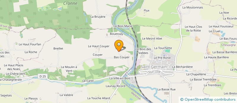 localisation de l'entreprise MADAME NATALIA STECKEL  MELESSE