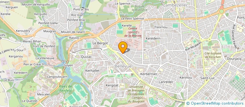 localisation de l'entreprise MADAME NATALIA STROGANOVA à BREST