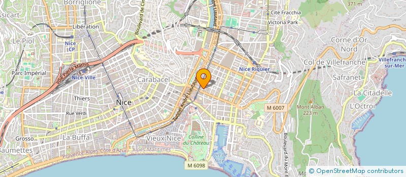 localisation de l'entreprise MADAME NATALIA TROFIMENKO  NICE