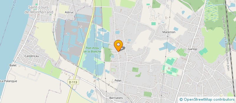 localisation de l'entreprise MADAME NATALIA YOURYEVA  AMBARES-ET-LAGRAVE