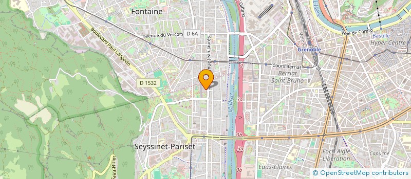 localisation de l'entreprise MADAME NATALIA ZABIYAN  SEYSSINET-PARISET
