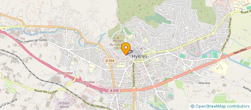 localisation de l'entreprise MADAME NATALIA ZADOROJNA à HYERES