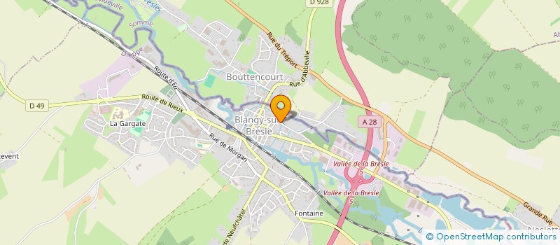 localisation de l'entreprise MADAME NATALIA ZINENKO  BLANGY-SUR-BRESLE