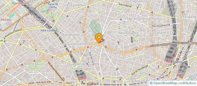 localisation de l'entreprise MADAME NATALIE BERTRAND  PARIS