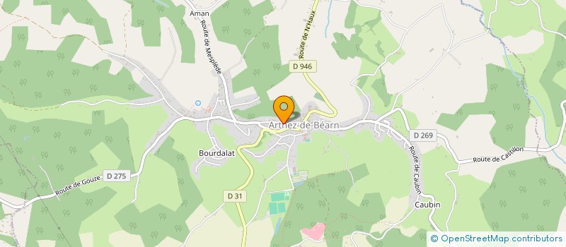 localisation de l'entreprise MADAME NATALIE BOCHER  ARTHEZ-DE-BEARN