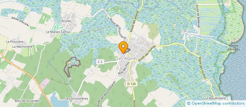 localisation de l'entreprise MADAME NATALIE DANA  DOLUS-D'OLERON