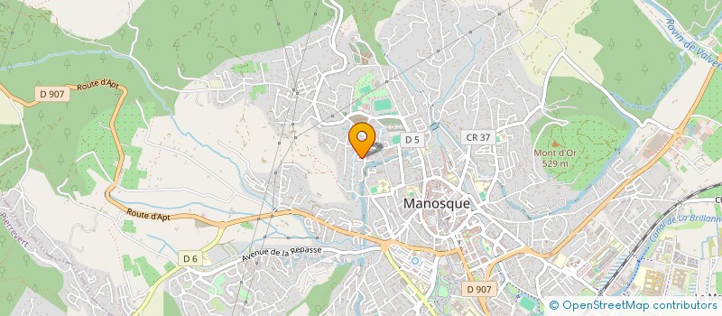 localisation de l'entreprise MADAME NATALIE EHLERS à MANOSQUE