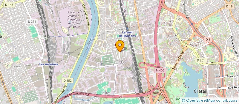 localisation de l'entreprise MADAME NATALIE GHAZARIAN  ALFORTVILLE