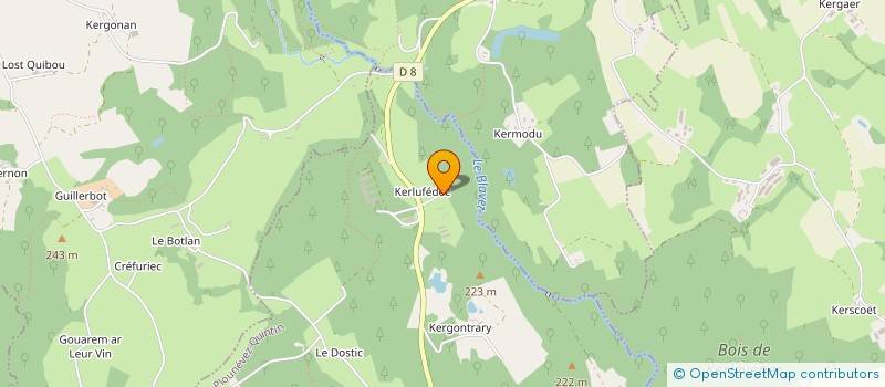 localisation de l'entreprise MADAME NATALIE HAKES  PLOUNEVEZ-QUINTIN