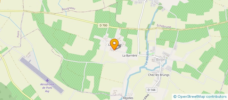 localisation de l'entreprise MADAME NATALIE HAYES  BIRON