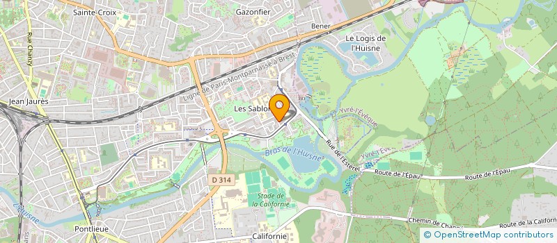 localisation de l'entreprise MADAME NATALIE HOMEWOOD  LE MANS