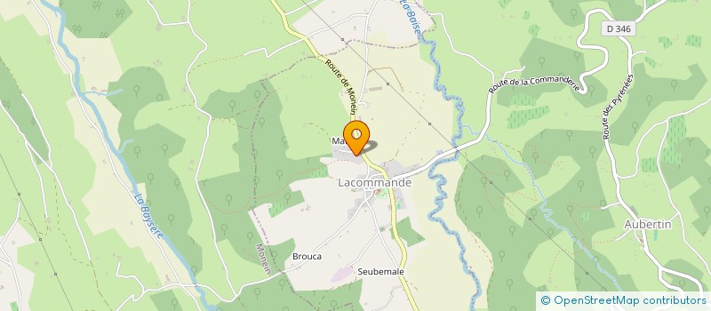 localisation de l'entreprise MADAME NATALIE KOFFKA  LACOMMANDE