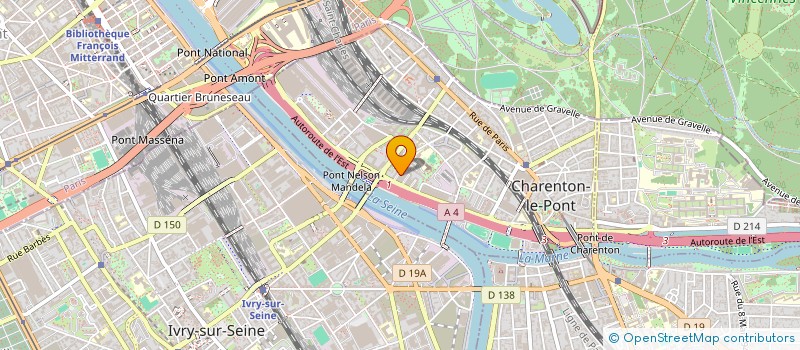 localisation de l'entreprise MADAME NATALIE MAROUN  CHARENTON-LE-PONT